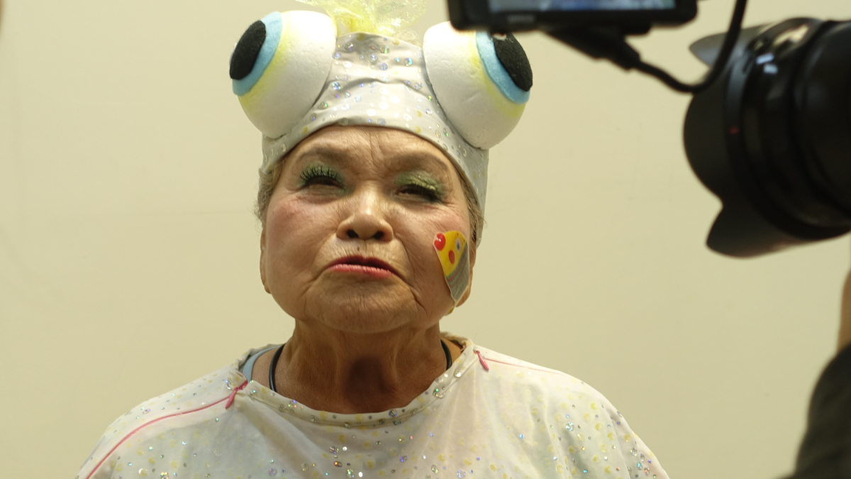 長輩上小巨蛋表演