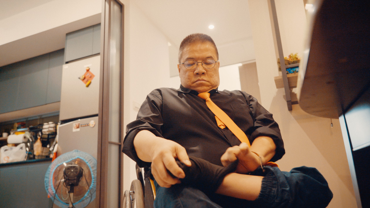 Vincent從小在媽媽的訓練下，生活上的事情，都能自己打理得很好