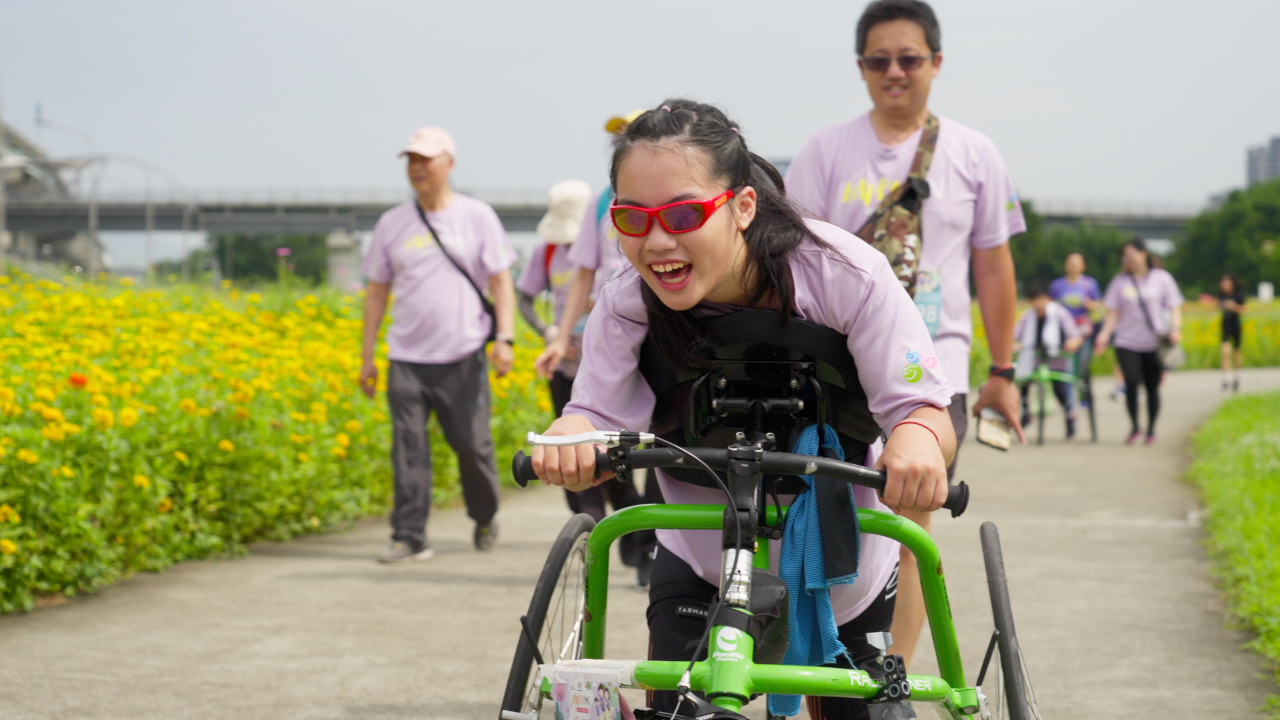 小米透過參加路跑去檢視自己的體能及耐力
