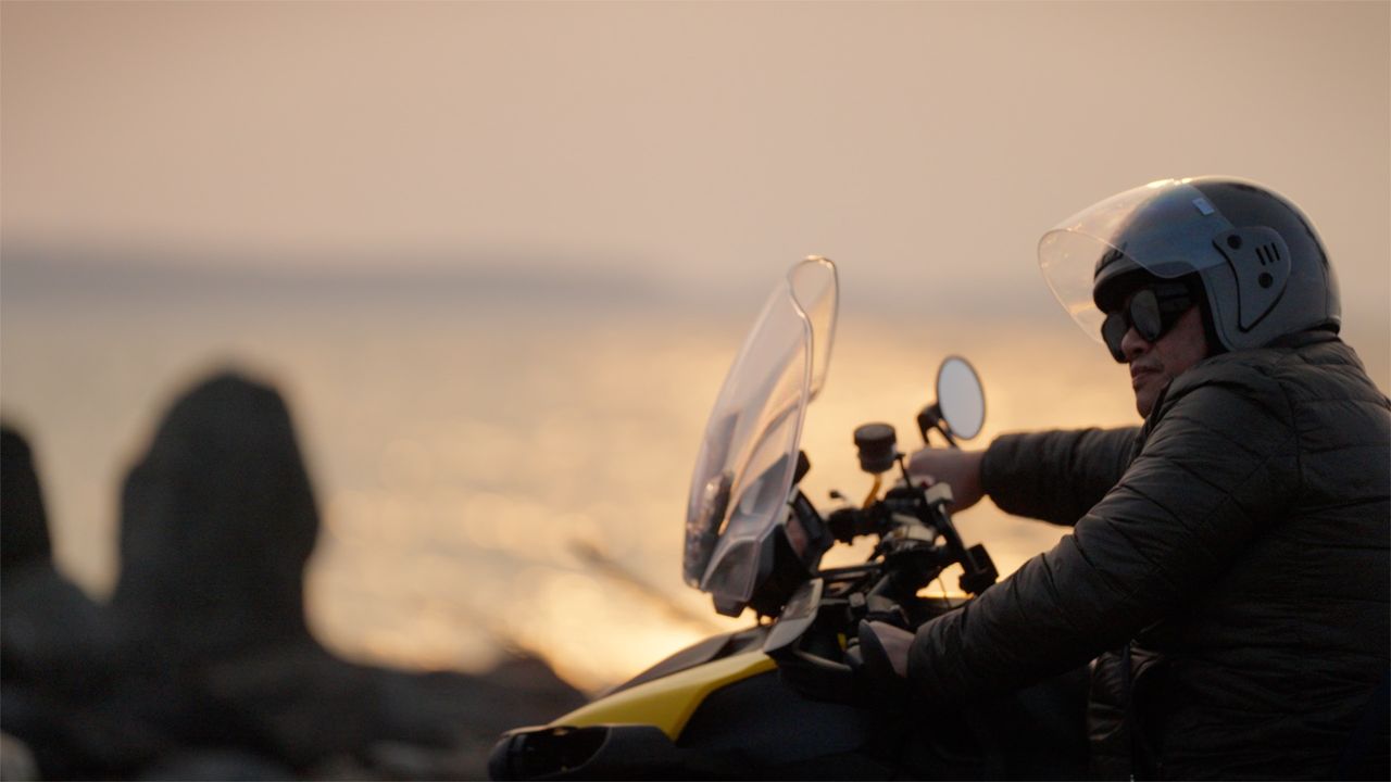 坊良說每個男人都有個重機夢，身障者也一樣