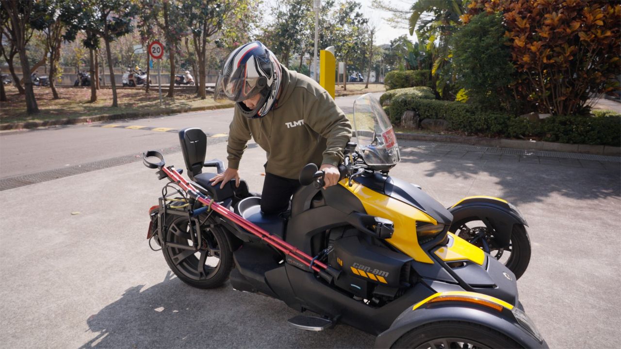 身障重機考照需要３０秒上車對某些身障朋友不容易