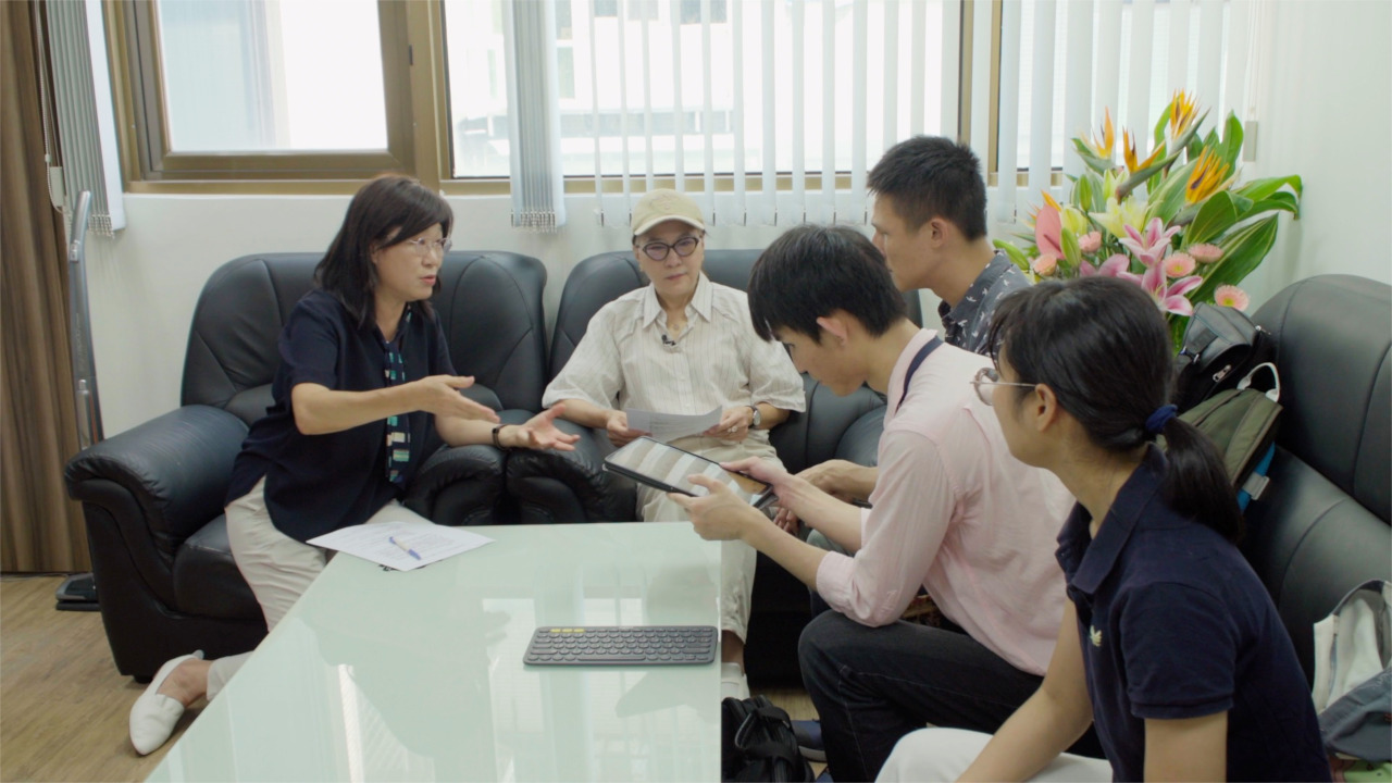 靖騰禹豪姿瑩到立信基金會尋求贊助